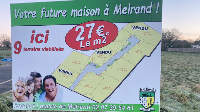 Terrains à bâtir à Melrand