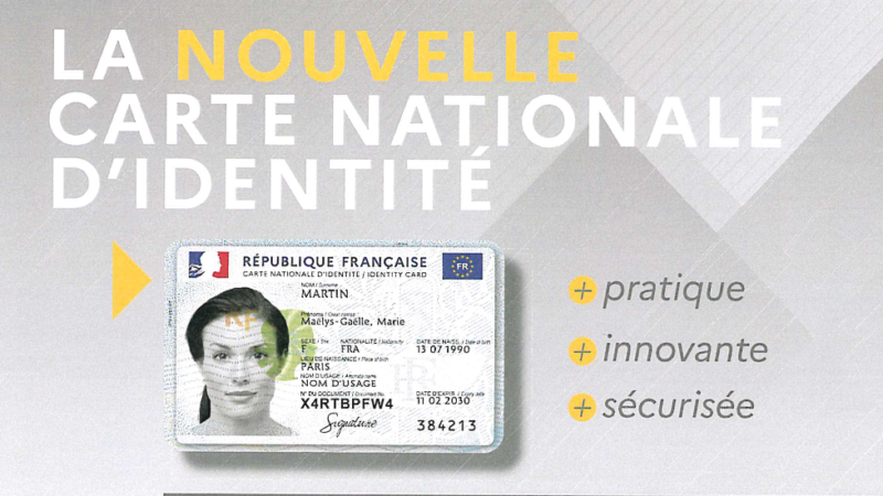 Nouvelle carte d’identité