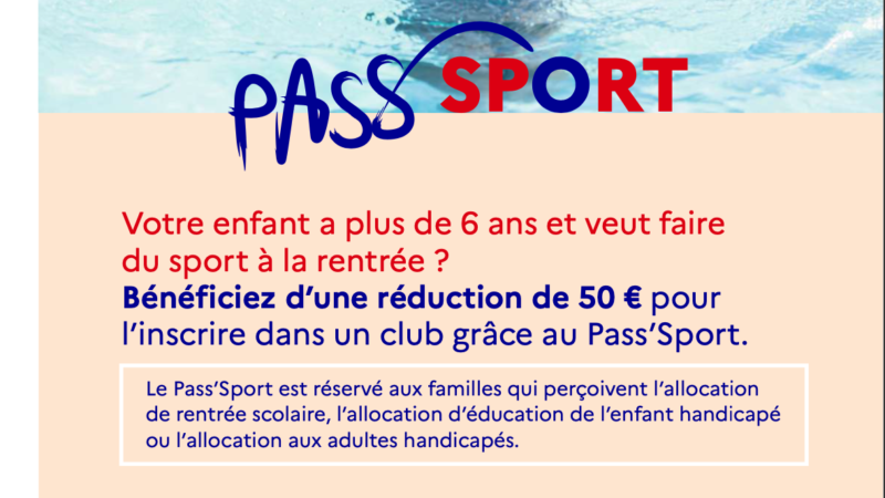 CDOS 56 – dispositif pass Sport