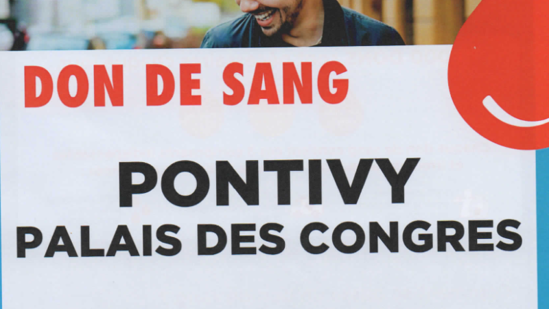 Don de sang à Pontivy