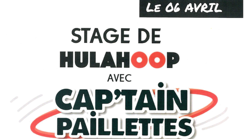 Stage de HULAHOOP à Melrand