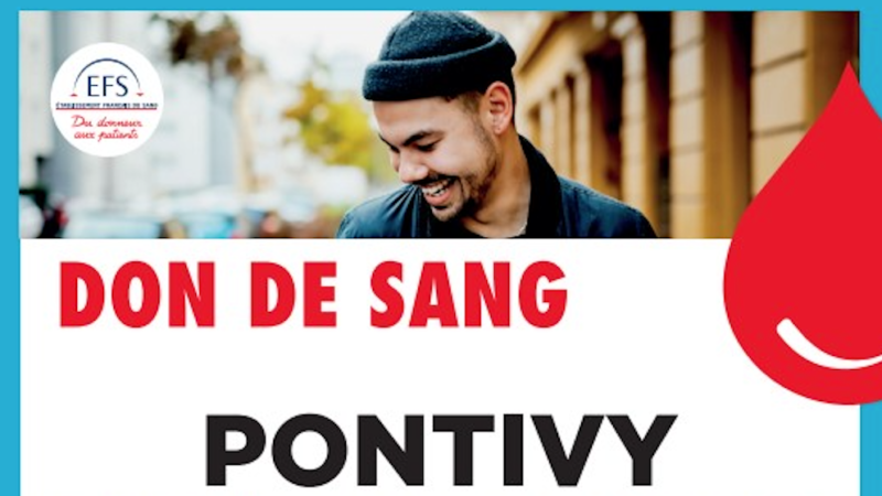 URGENT COLLECTE DON DE SANG A PONTIVY EN NOVEMBRE 2022