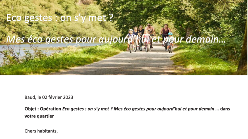 Campagne SITTOM-MI « Eco gestes : on s’y met ? »