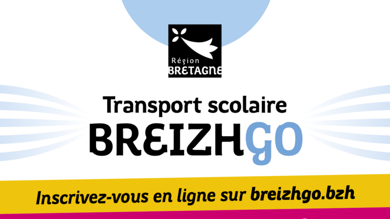 Transport scolaire BreizhGo – rentrée 2023