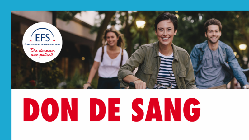 DON DE SANG – Septembre 2023