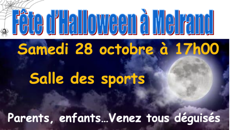 PROGRAMME DE LA FÊTE D’HALLOWEEN