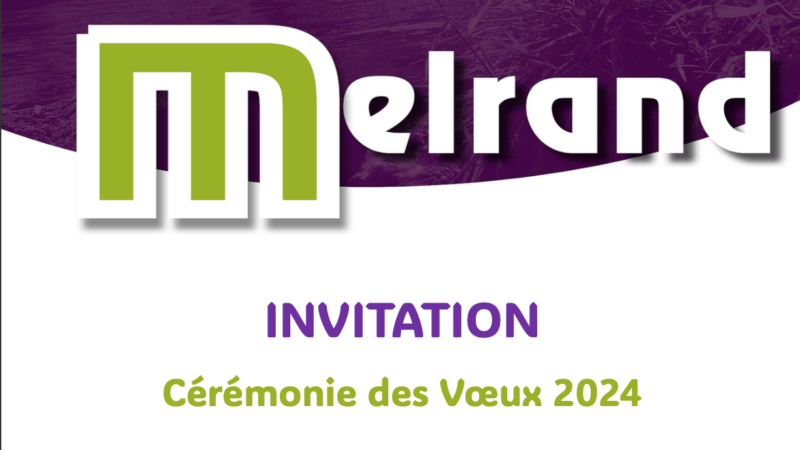 Invitation aux voeux de la municipalité