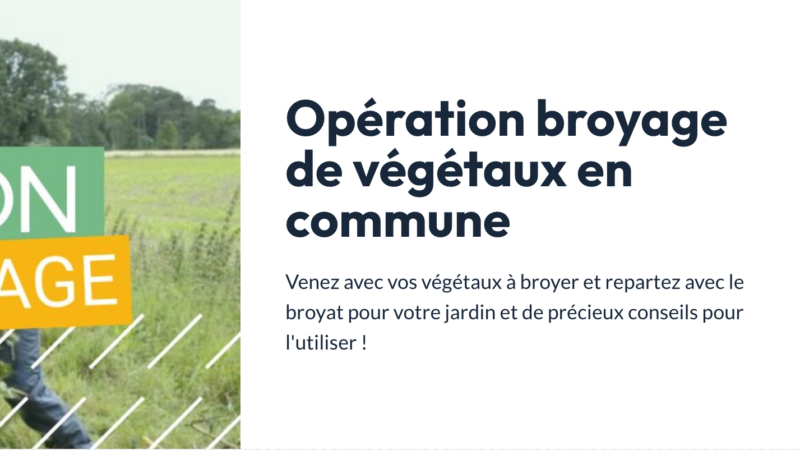 OPÉRATION BROYAGE