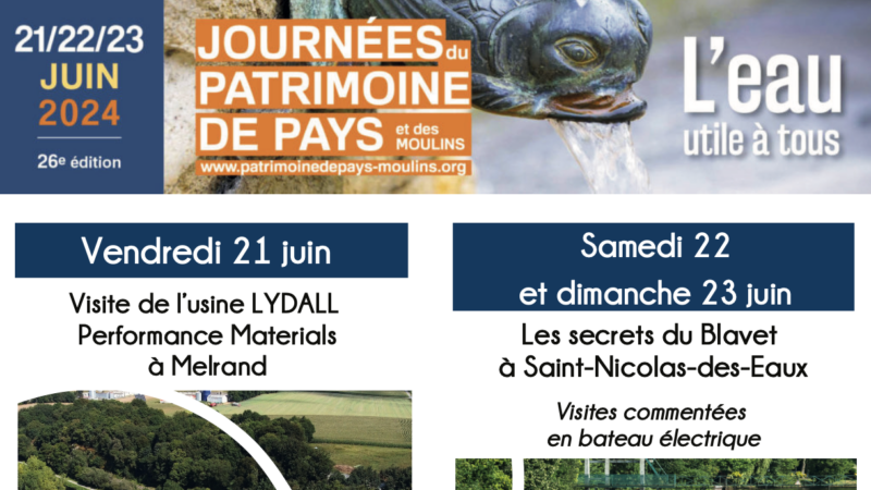 JOURNÉES DU PATRIMOINE DE PAYS