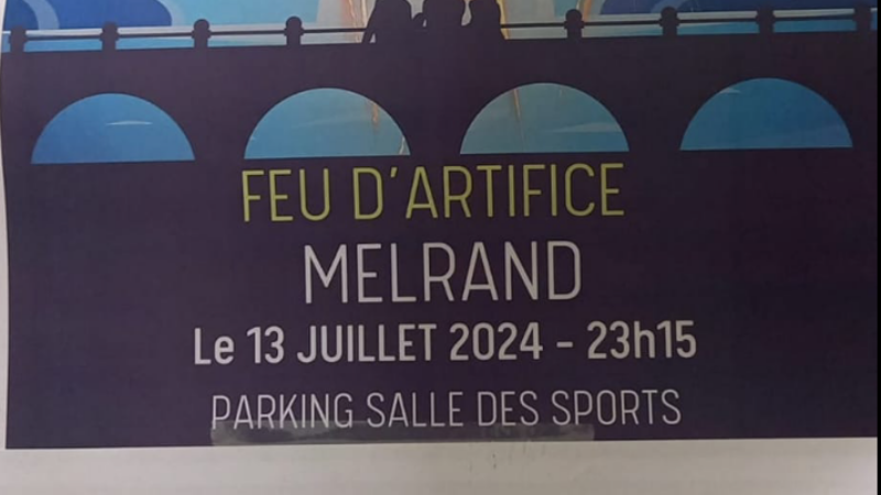 SOIRÉE DU 13 JUILLET À MELRAND