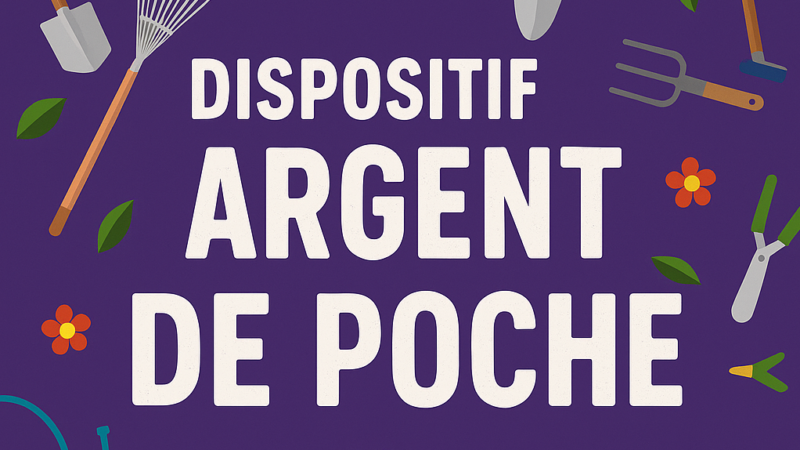 L’opération Argent de poche – Jeunesse Active revient cet été !