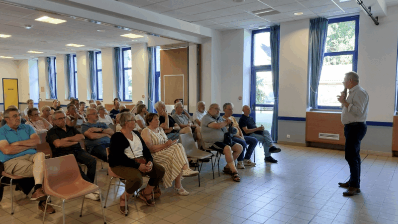 Réunion d’information sur la fibre optique