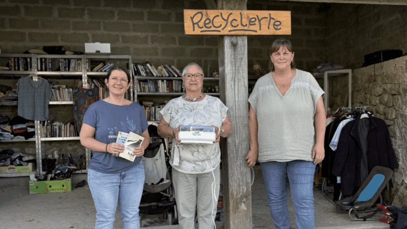 Inauguration de la Recyclette