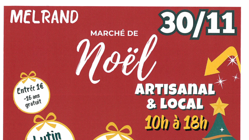 Le marché de Noël à Melrand