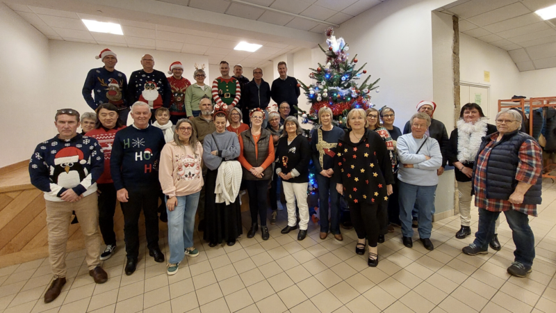 La soirée des voeux au personnel