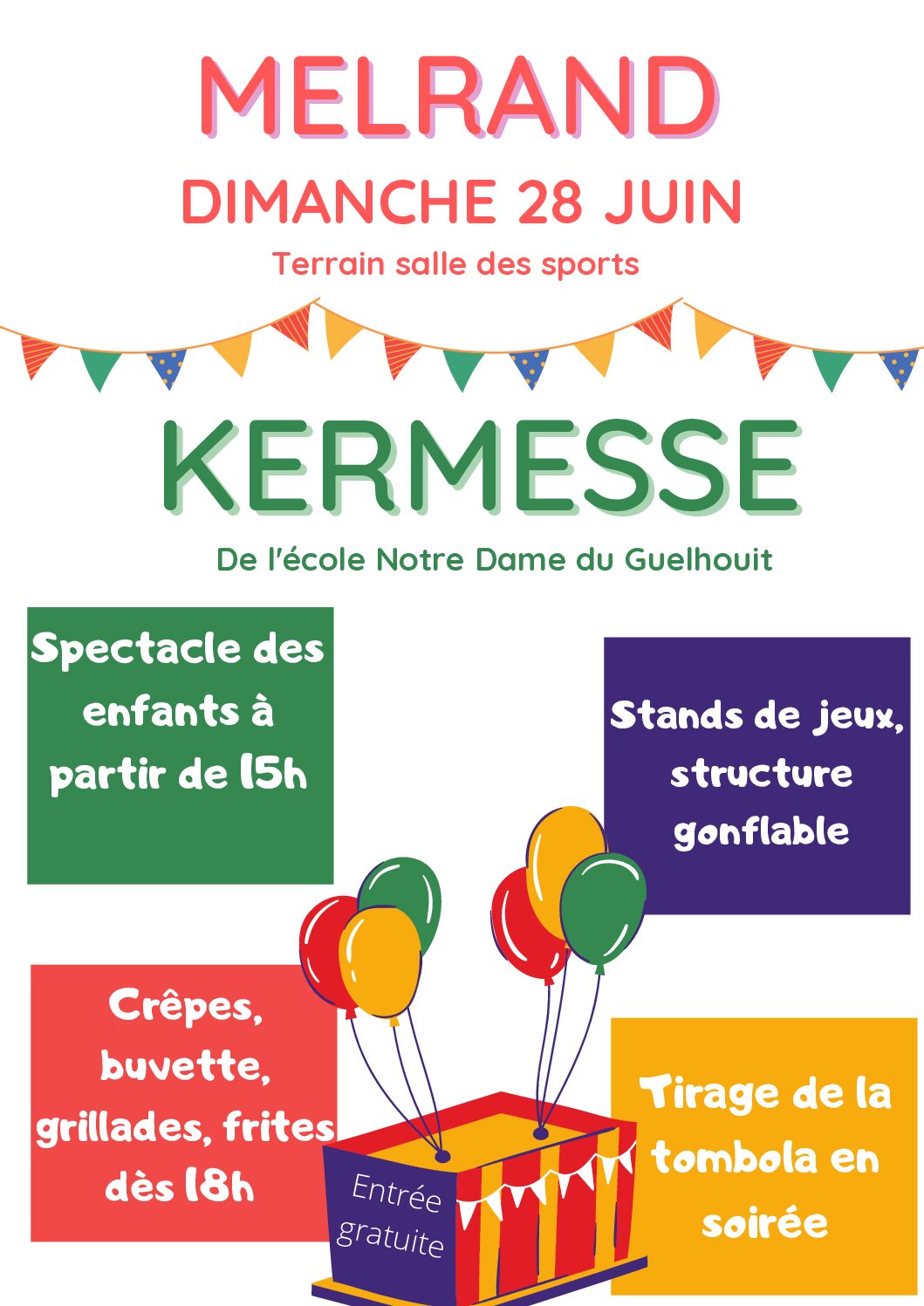 Kermesse Ecole Privée