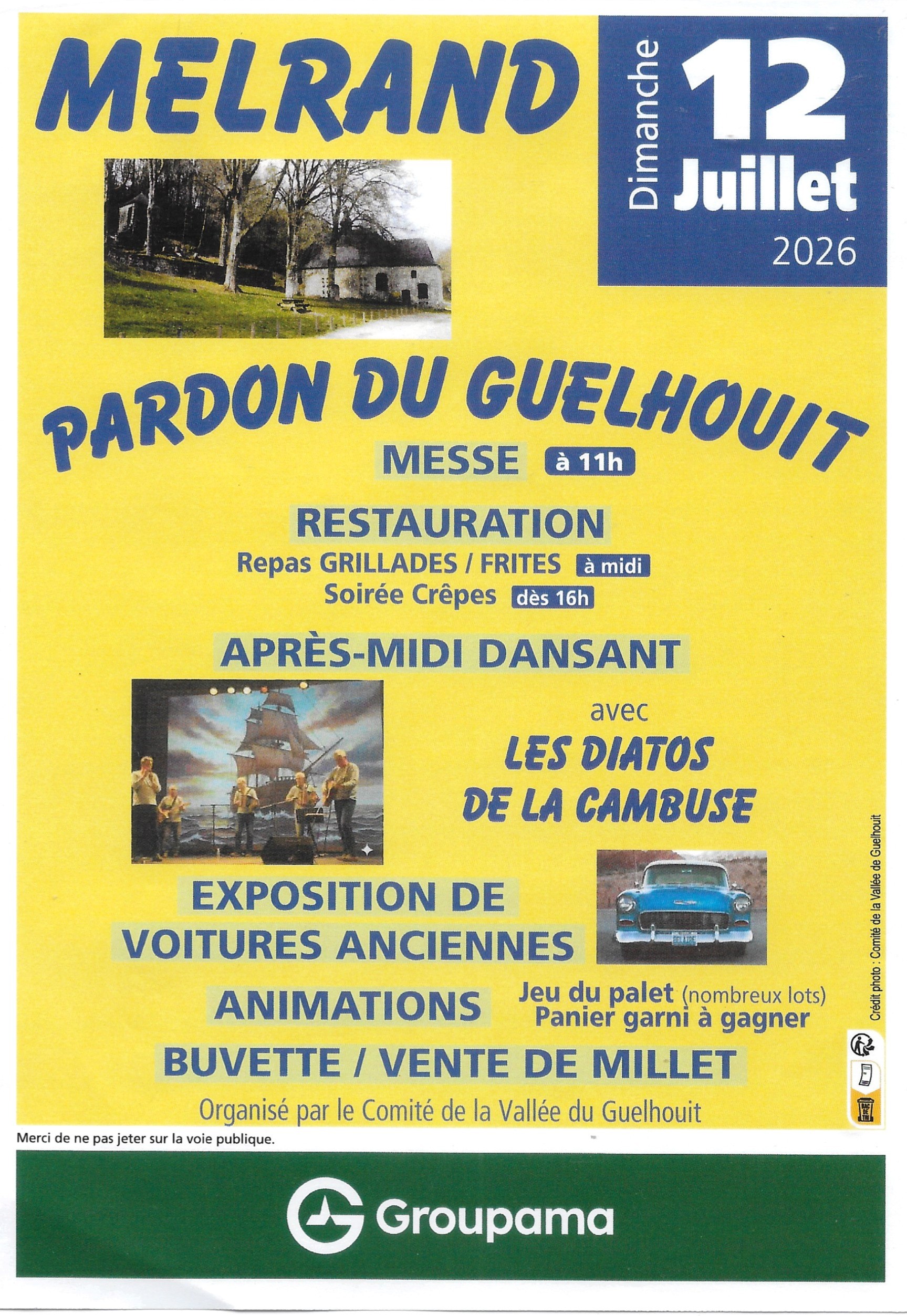 Pardon du Guelhouit le 12 juillet