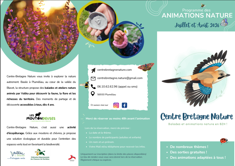 Animations Centre Bretagne Nature