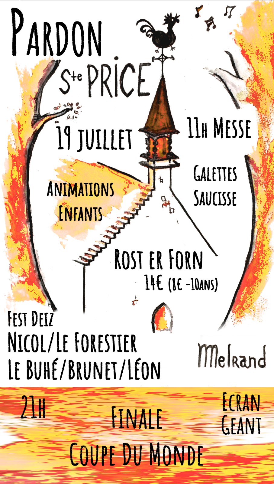 Pardon de Ste Prisce le 19 juillet