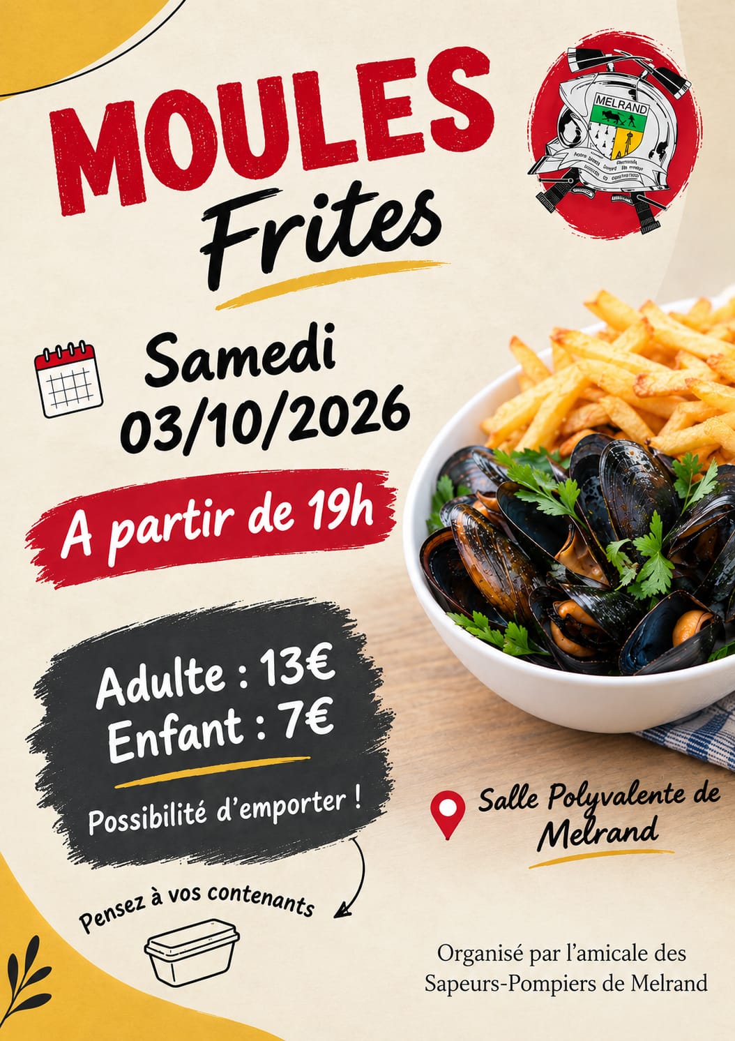 Repas des pompiers