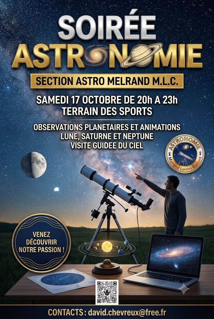 Soirée Astronomie Melrand