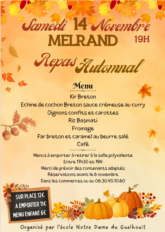 Repas automnal